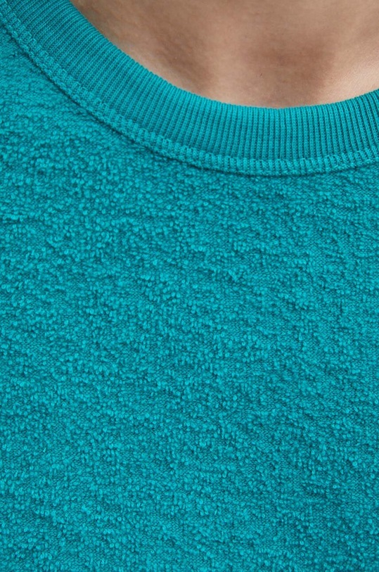 Bavlněné tričko American Vintage BOBY02DH24 zelená