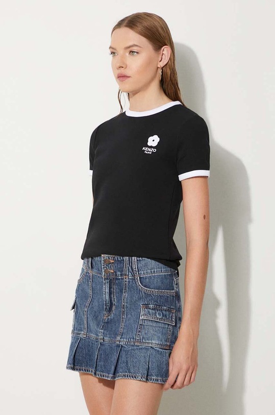 Μπλουζάκι Kenzo Boke Flower 2.0 Classic μαύρο FE62TS1294SR.99J