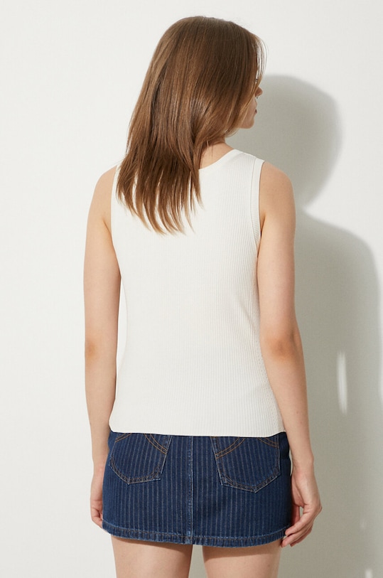 Îmbrăcăminte Kenzo top Boke 2.0 Rib Tank Top FE62PU4733LG.01 bej