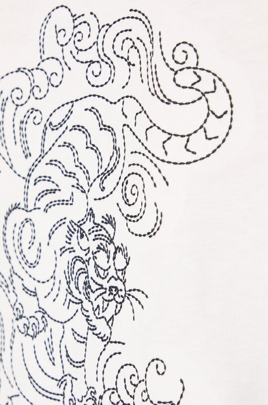 Бавовняна футболка Kenzo Gots Star Tiger Emb Loose FE62TS1354SG.02