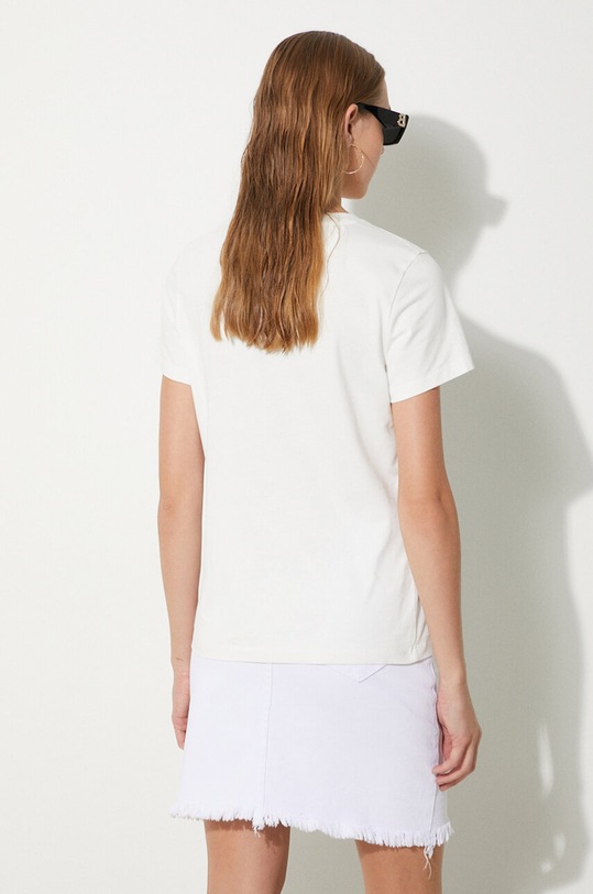 Îmbrăcăminte Kenzo tricou din bumbac Gots Boke Crest FE62TS1414SO.02 alb