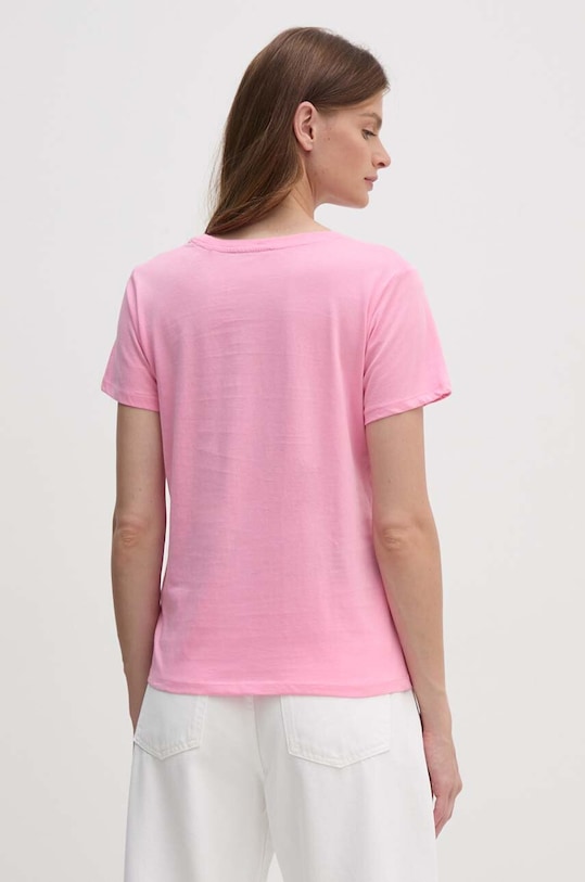 Odzież Pepe Jeans t-shirt bawełniany ESPE PL505896 różowy