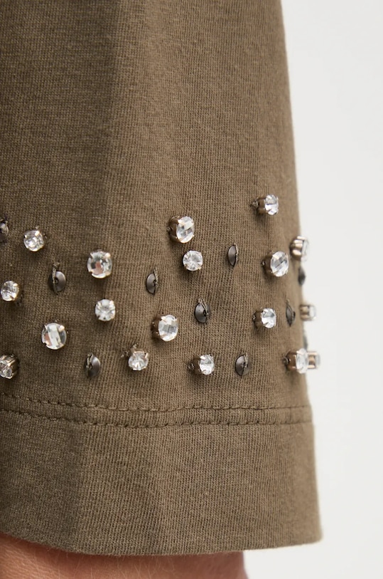 Bombažna kratka majica Pepe Jeans FRISIA PL505950 zelena