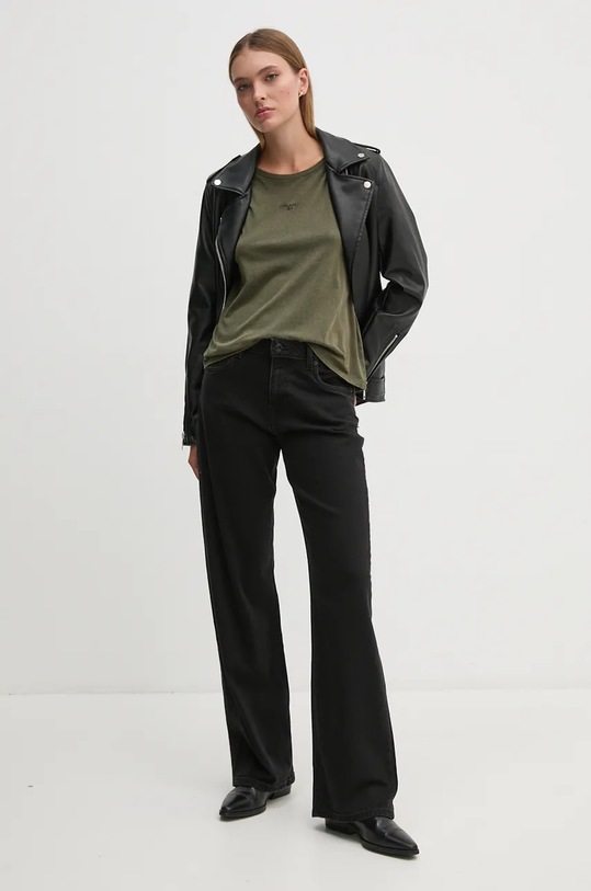 Pepe Jeans t-shirt FELICE PL505952 zielony AW24