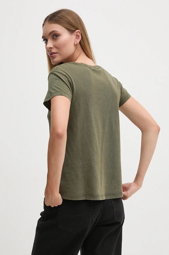 Odzież Pepe Jeans t-shirt FELICE PL505952 zielony