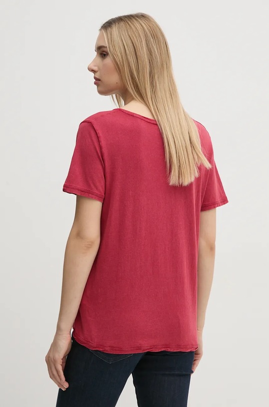 Odjeća Majica kratkih rukava Pepe Jeans FABIANA PL505953 crvena