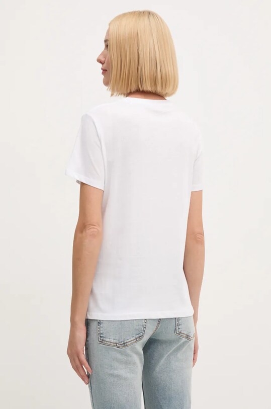 Odzież Pepe Jeans t-shirt bawełniany GABRIELA PL505967 biały