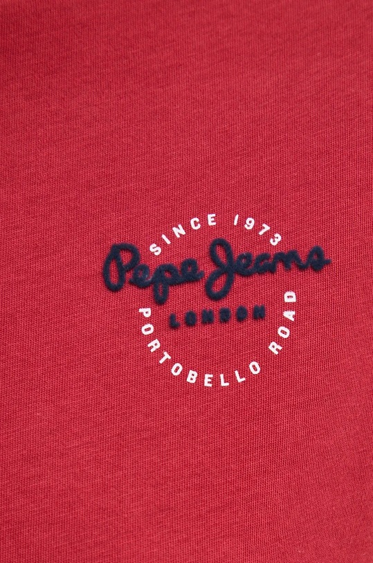 Pepe Jeans t-shirt in cotone GABRIELA granata PL505967