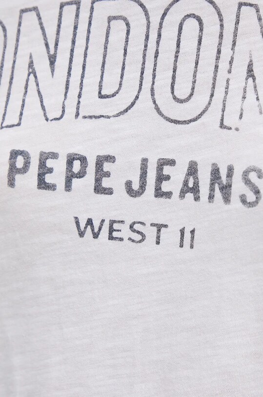 Pepe Jeans tricou din bumbac GABBY PL505968 alb
