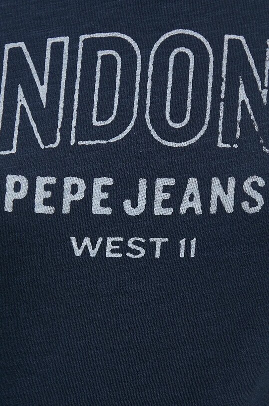 Βαμβακερό μπλουζάκι Pepe Jeans GABBY PL505968 σκούρο μπλε