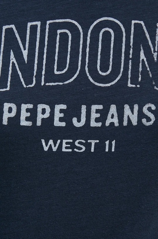 Βαμβακερό μπλουζάκι Pepe Jeans GABBY PL505968 σκούρο μπλε