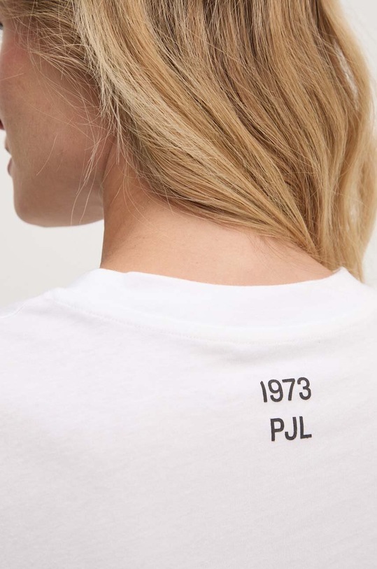 Bavlněné tričko Pepe Jeans GILLY PL505975 bílá