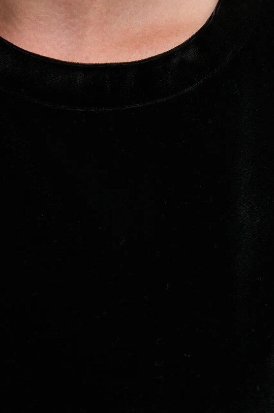 Joop! t-shirt welurowy 30043911 czarny