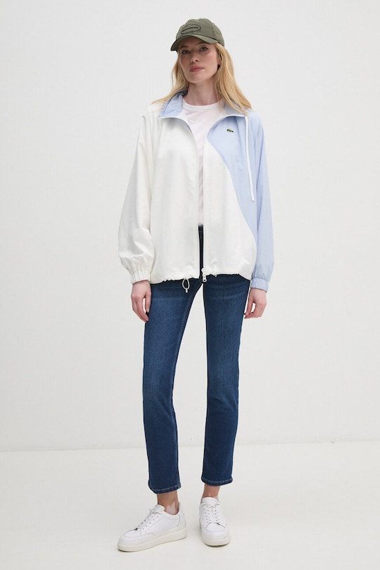 Sisley tricou 3QU4L106I alb AW24