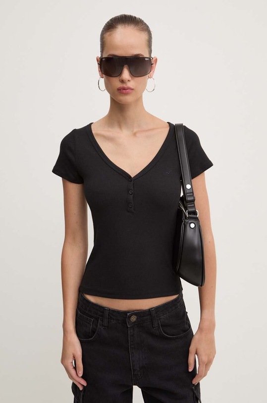 Hollister Co. tricou negru KI339.3574.900