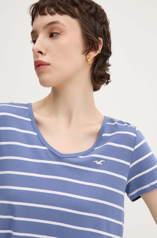 Tričko Hollister Co. modrá KI339.3689.204