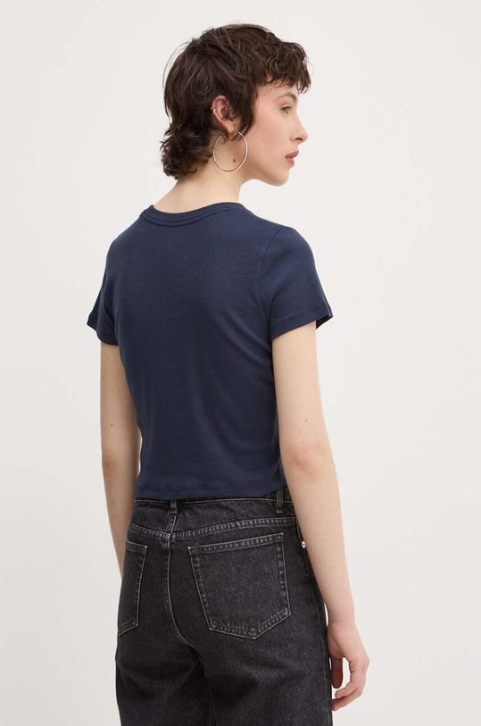 Odzież Hollister Co. t-shirt bawełniany KI339.3693.200 granatowy