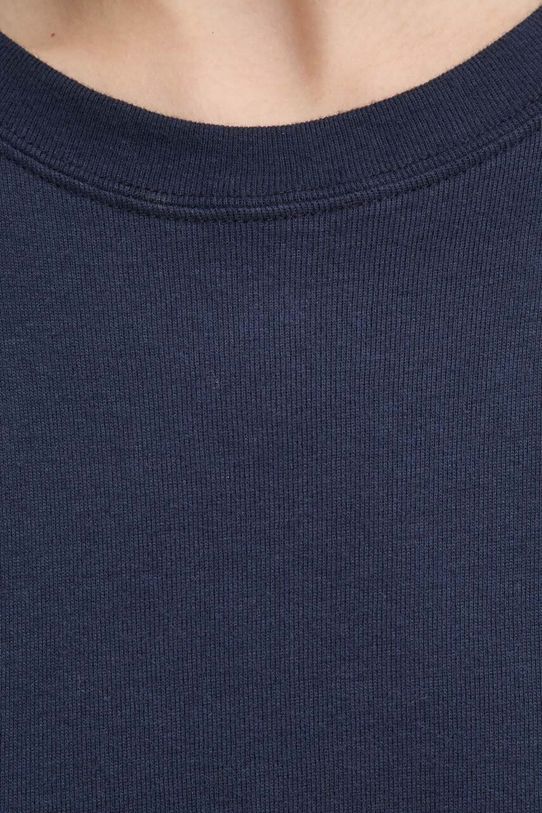 Pamučna majica Hollister Co. KI339.3693.200 mornarsko plava