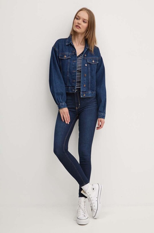 Hollister Co. tricou KI339.3774.204 bleumarin AW24