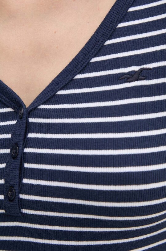 Hollister Co. tricou KI339.3774.204 bleumarin