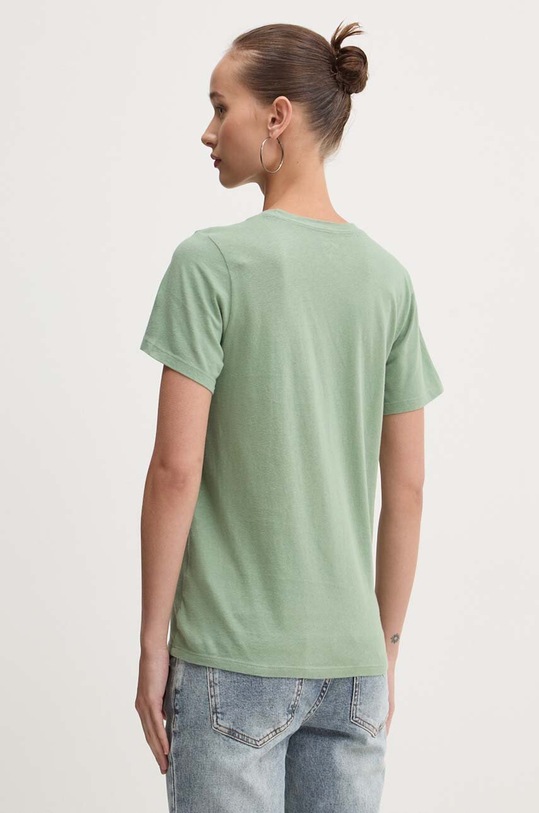 Ρούχα Βαμβακερό μπλουζάκι Hollister Co. KI357.3284.310 πράσινο