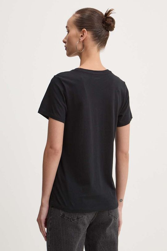 Ρούχα Βαμβακερό μπλουζάκι Hollister Co. KI357.3284.900 μαύρο