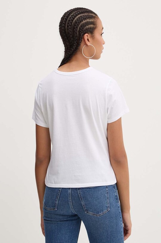 Odzież Abercrombie & Fitch t-shirt bawełniany KI157.4307.100 beżowy
