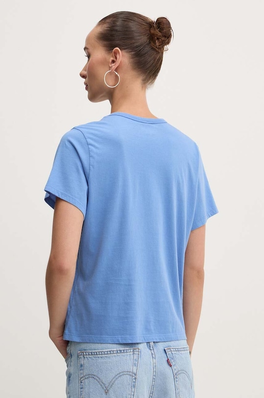 Îmbrăcăminte Abercrombie & Fitch tricou din bumbac KI157.4307.101 albastru