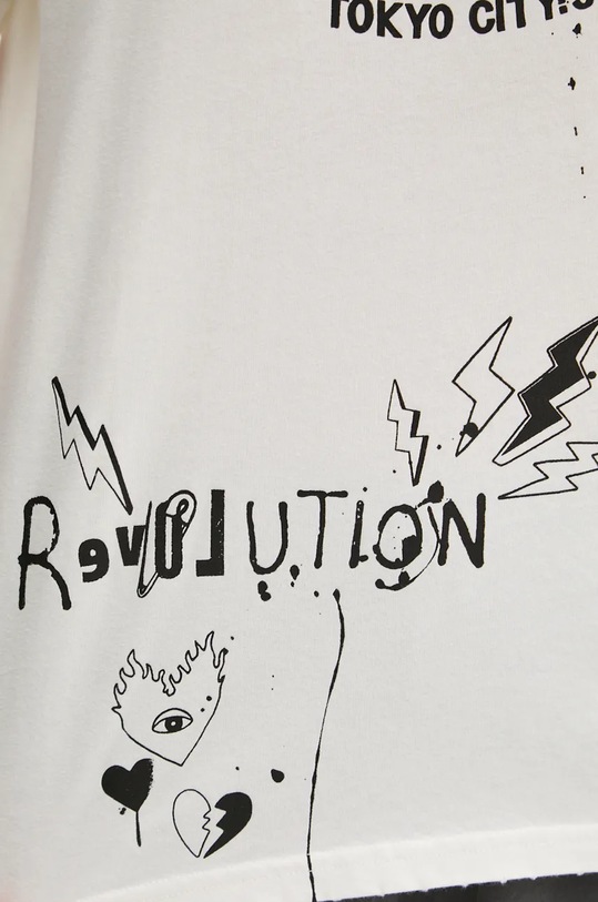 Bavlněné tričko Superdry W1011498A.34C béžová