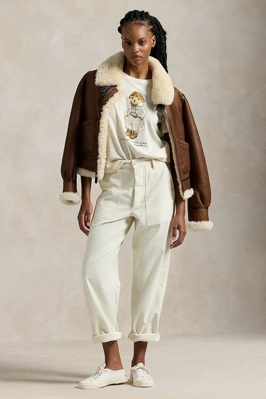 Polo Ralph Lauren tricou din bumbac alb 211947961