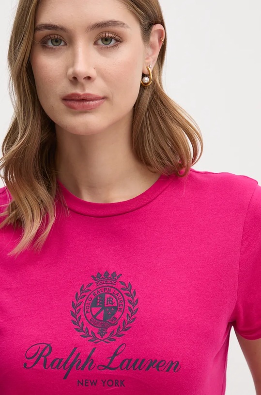 Polo Ralph Lauren t-shirt bawełniany różowy 211952901