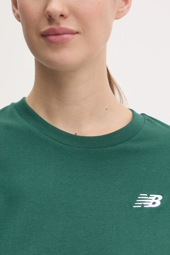 New Balance tricou din bumbac WT41509NWG verde