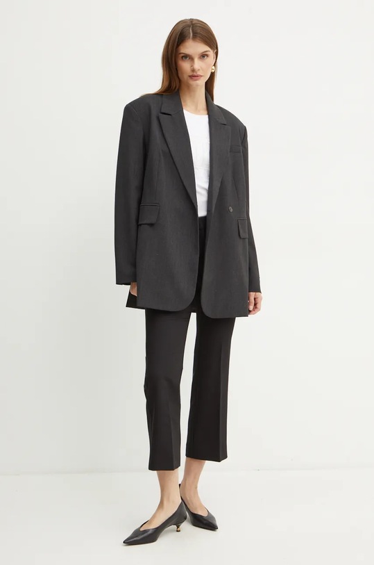 Бавовняна футболка Twinset 242TT2460 білий AW24