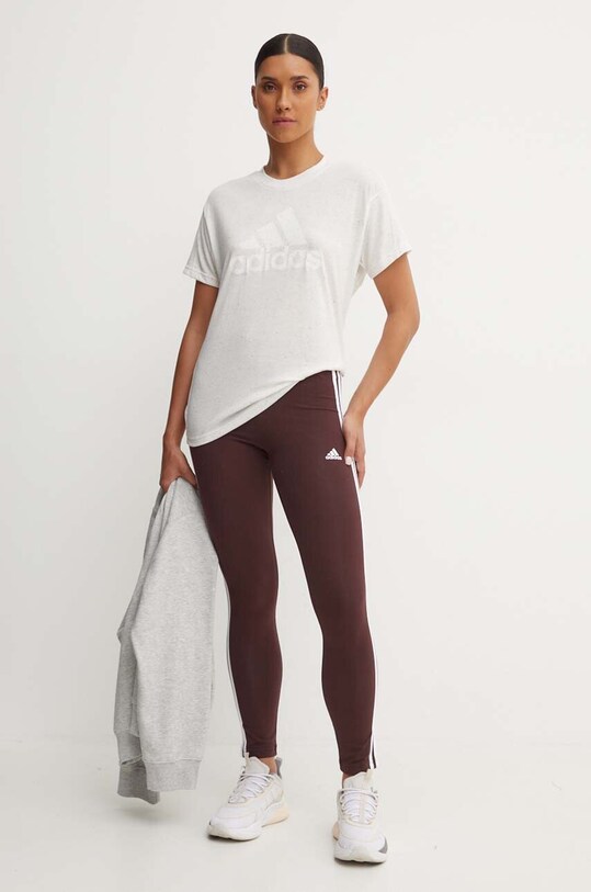Тениска adidas IS3602 бял AW24