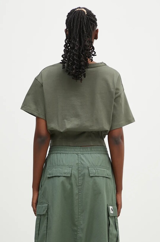 Îmbrăcăminte Alpha Industries tricou din bumbac Waisted 148070 verde