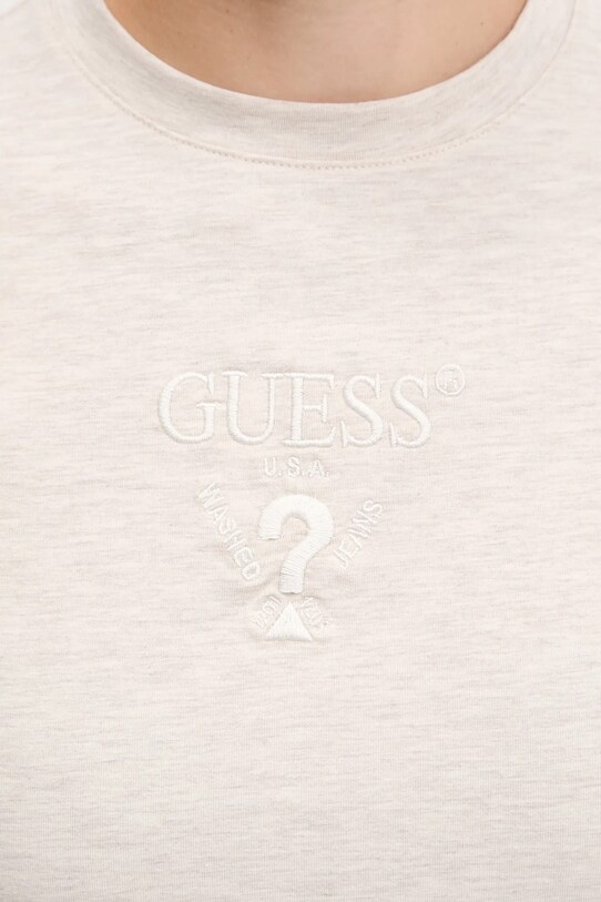 Tričko Guess COLETTE V4YI21.KCDH1 béžová