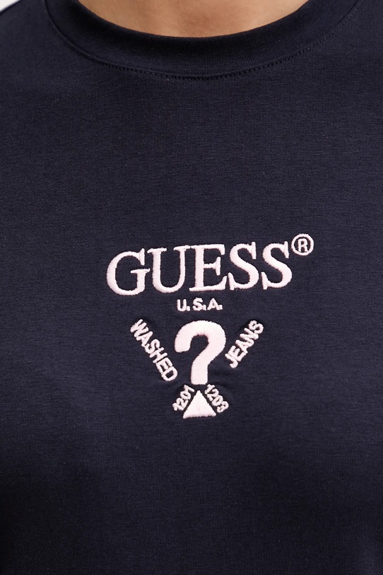 Guess tricou COLETTE V4YI21.KCDH1 bleumarin