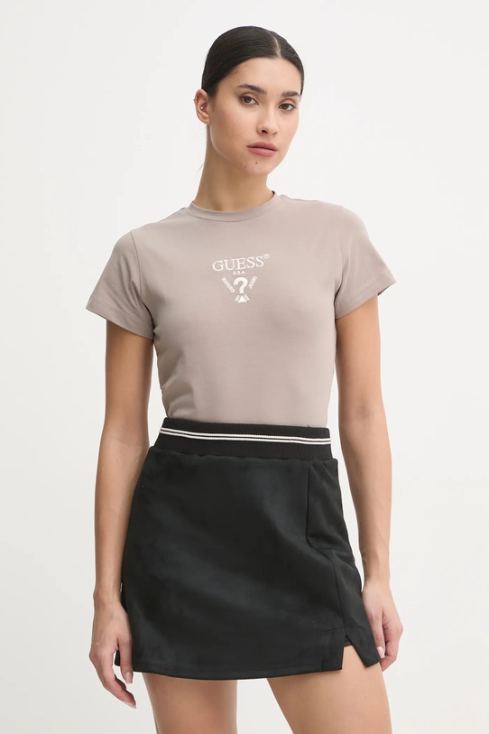 Tričko Guess COLETTE béžová V4YI21.KCDH1