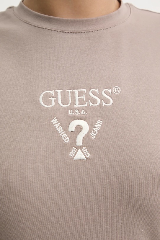 Tričko Guess COLETTE V4YI21.KCDH1 béžová