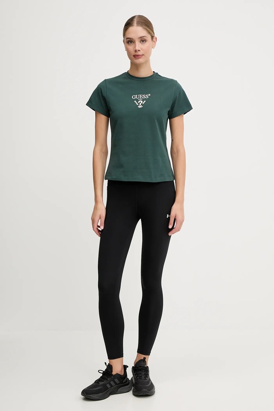 Guess tricou COLETTE V4YI21.KCDH1 verde SS25