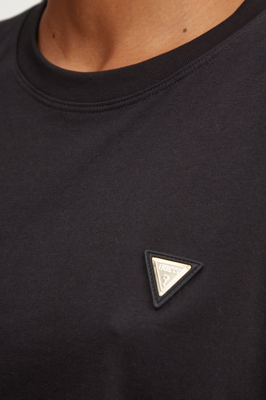 Бавовняна футболка Guess V4BI21.I3Z14 чорний