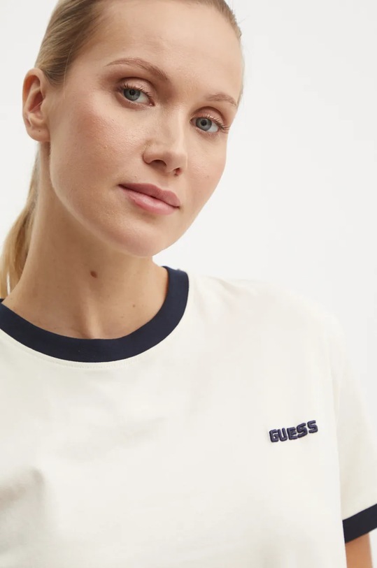 Футболка Guess NIA бежевий V4BI07.J1314