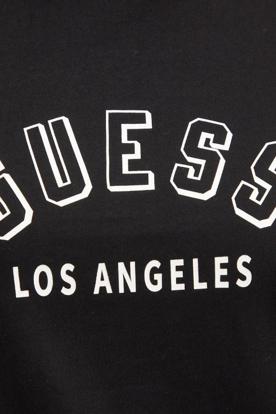 Guess t-shirt bawełniany MELODY czarny V4BI12.I3Z14