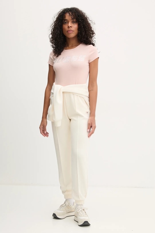 Guess tricou KIARA V4BI16.KCIV1 portocaliu NC25