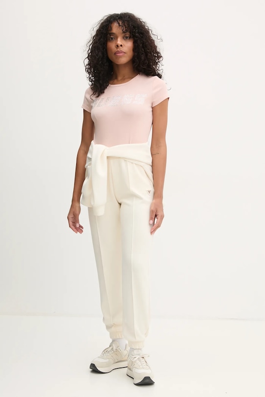 Guess tricou KIARA V4BI16.KCIV1 portocaliu NC25