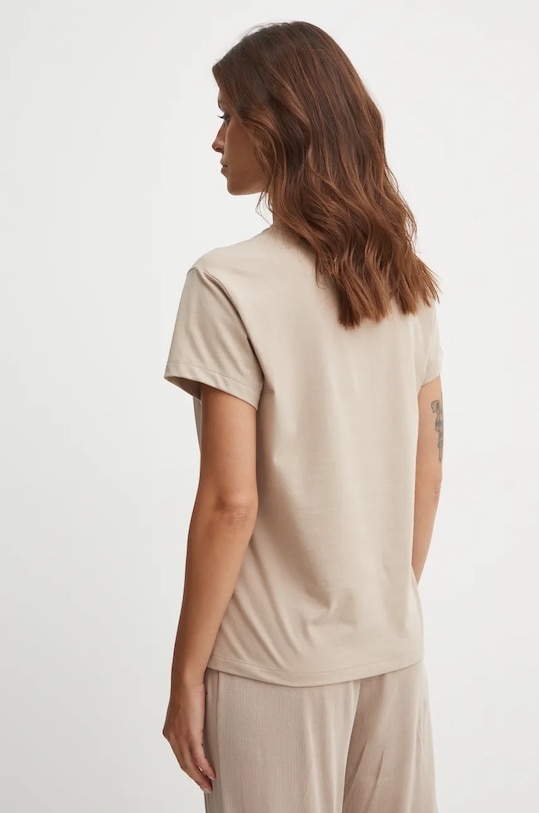 Odjeća Homewear majica kratkih rukava BOSS 50527303 bež