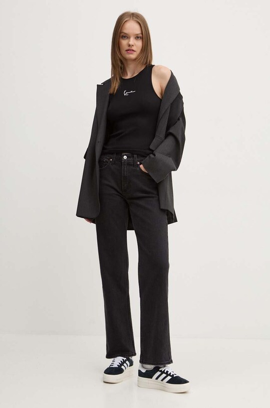 Top Karl Kani 61310053 čierna AW24
