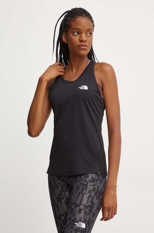 The North Face top sportowy Flex regular czarny NF0A894HJK31