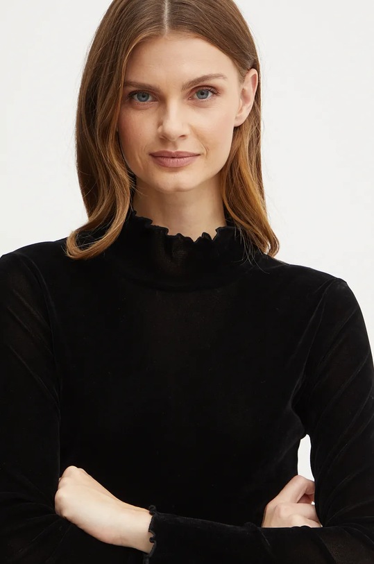 Majica dugih rukava Boss Orange crna 50524389