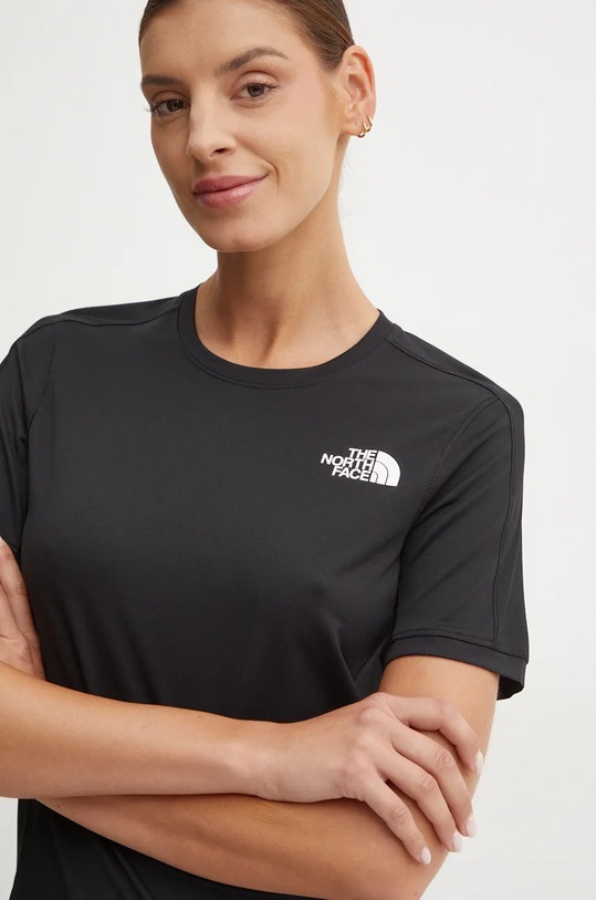 The North Face tricou sport Sunriser negru NF0A84LFJK31